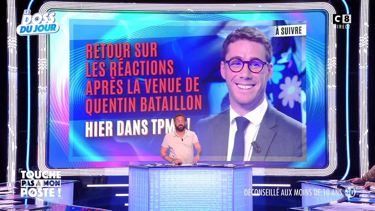 replay de Retour sur les réactions après la venue de Quentin Bataillon dans TPMP !