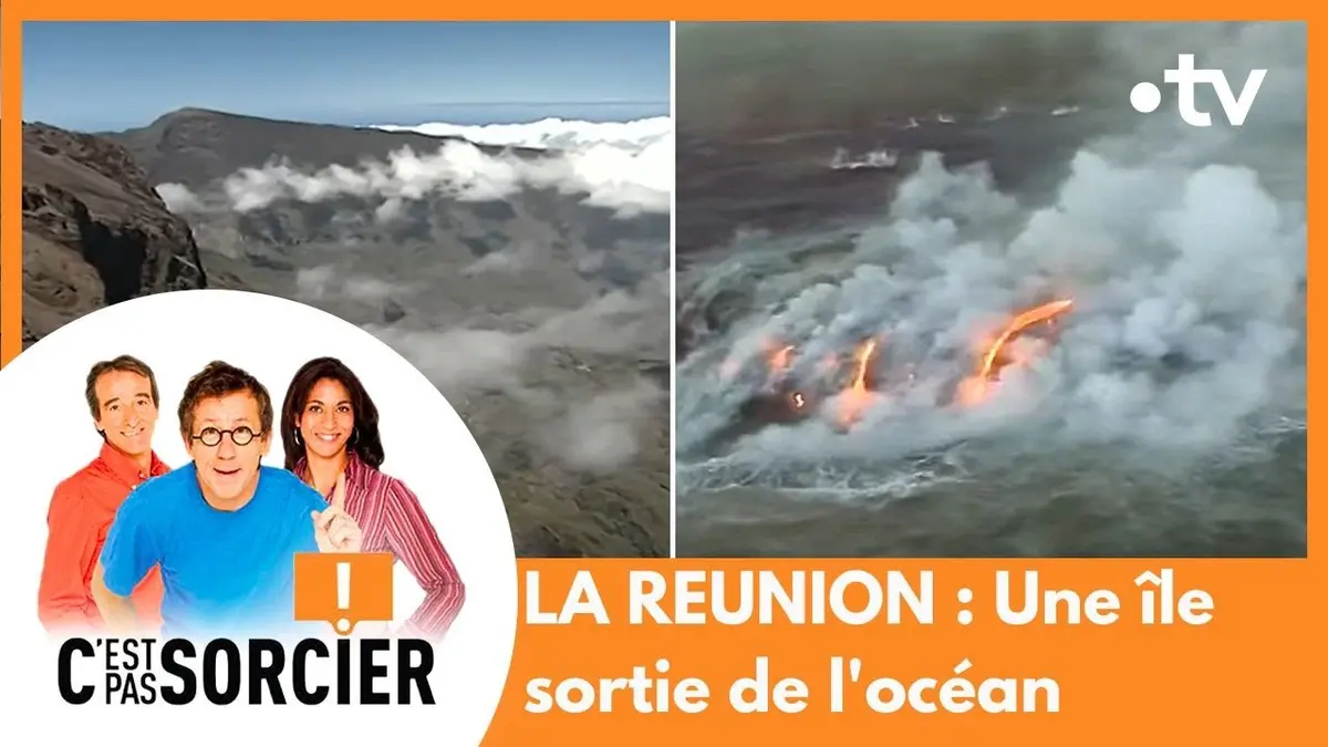 replay de REUNION : Une île sortie de l'océan - C'est pas sorcier [Intégrale]