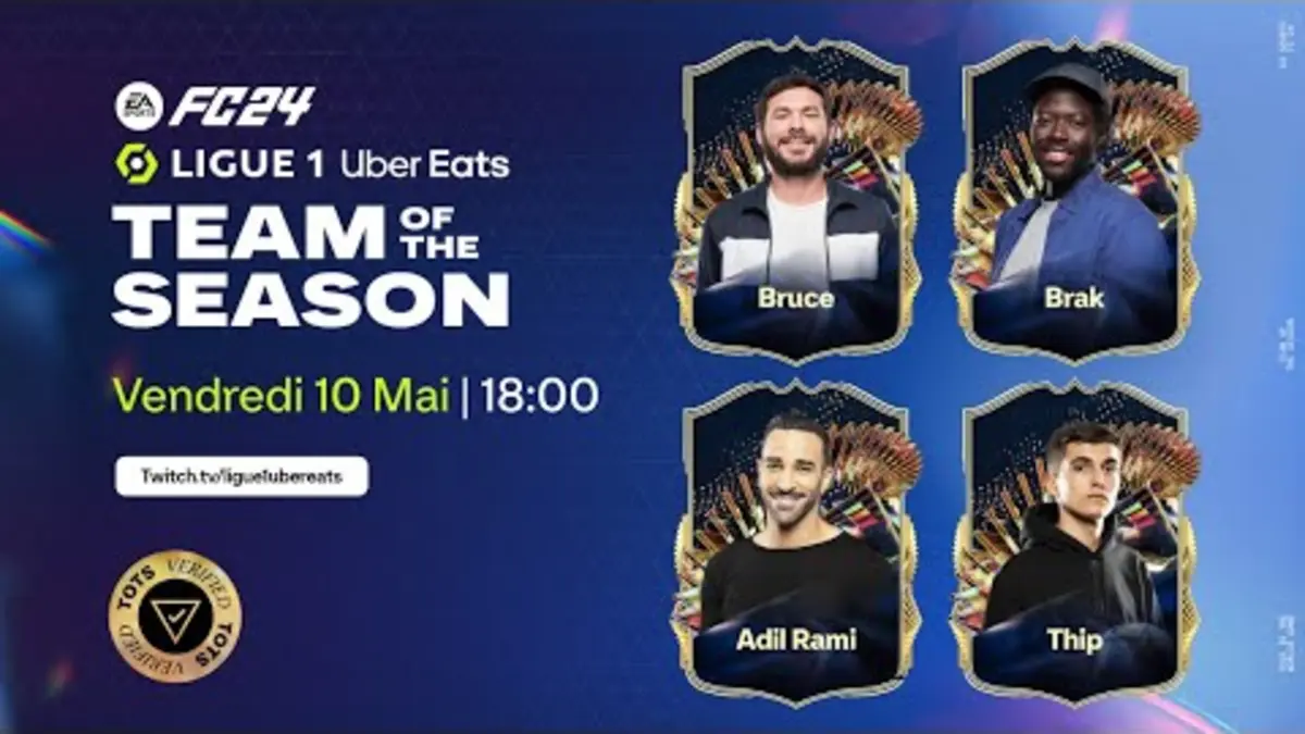 replay de REVEAL TEAM OF THE SEASON FUT 24 ?? I Ligue 1 Uber Eats x EA