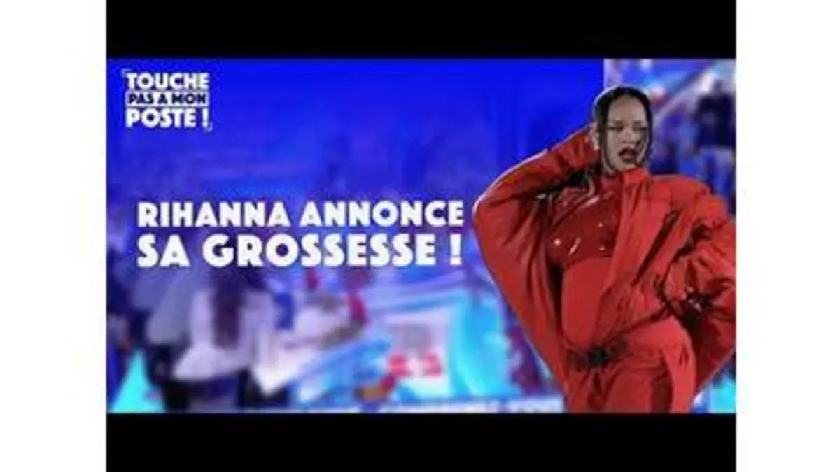 replay de Rihanna affiche sa deuxième grossesse lors du Super Bowl !