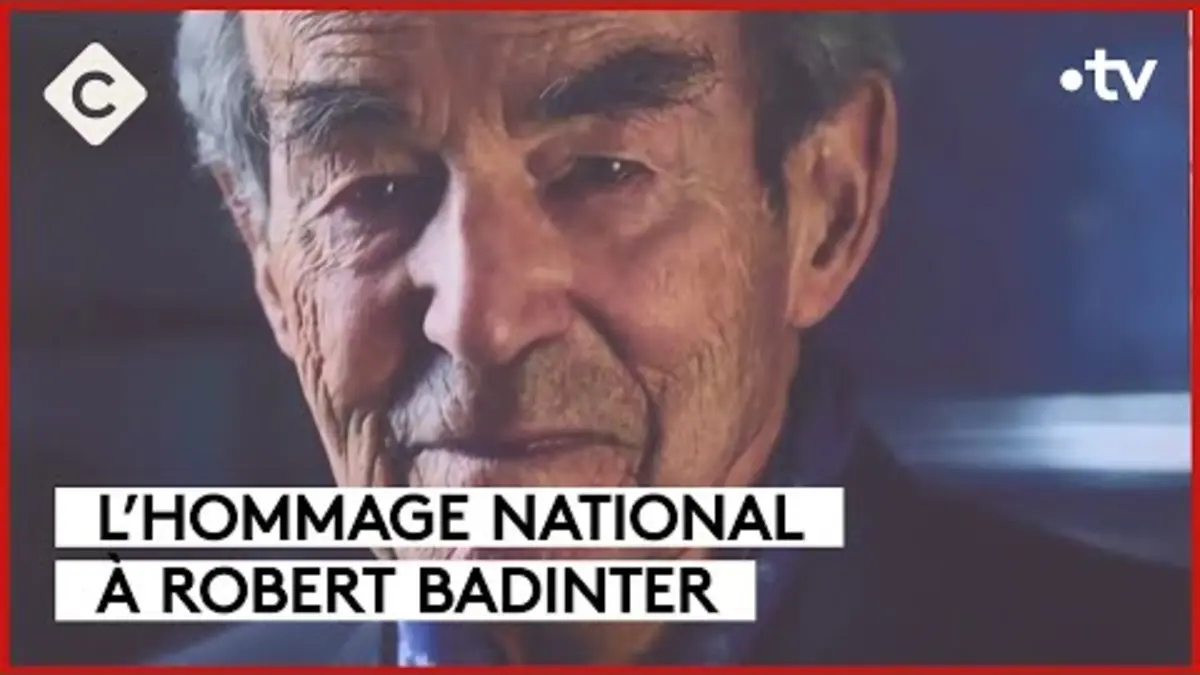 replay de Robert Badinter : l’hommage de la nation - C à vous - 14/02/2024