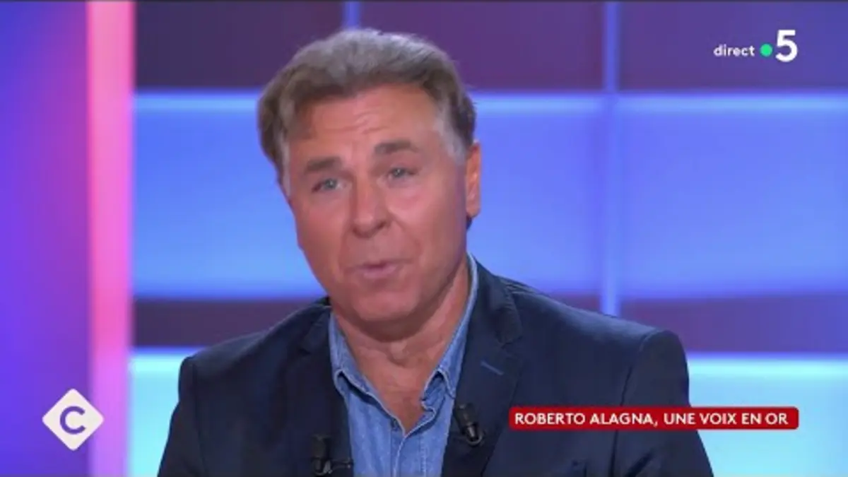 replay de Roberto Alagna, ténor populaire ! - C à Vous - 09/10/2024