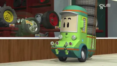 Robocar Poli à la rescousse de Vroum Ville : Le cadeau parfait
