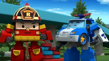 Robocar Poli à la rescousse de Vroum Ville : Pagaille de bulles