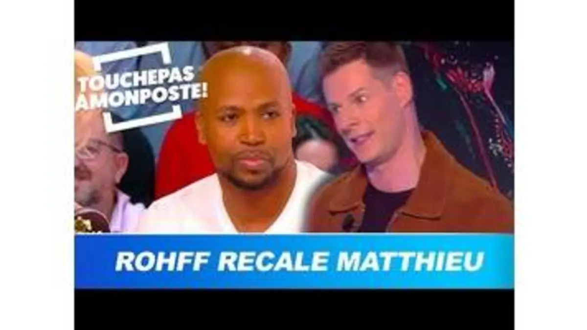 replay de Rohff recale Matthieu Delormeau : "J'aime les femmes"