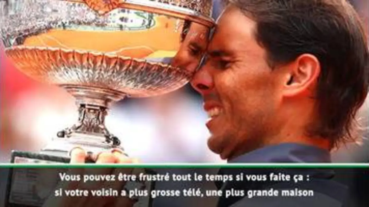 replay de Roland-Garros - Nadal : "Rattraper Roger ? Je n'y pense pas"