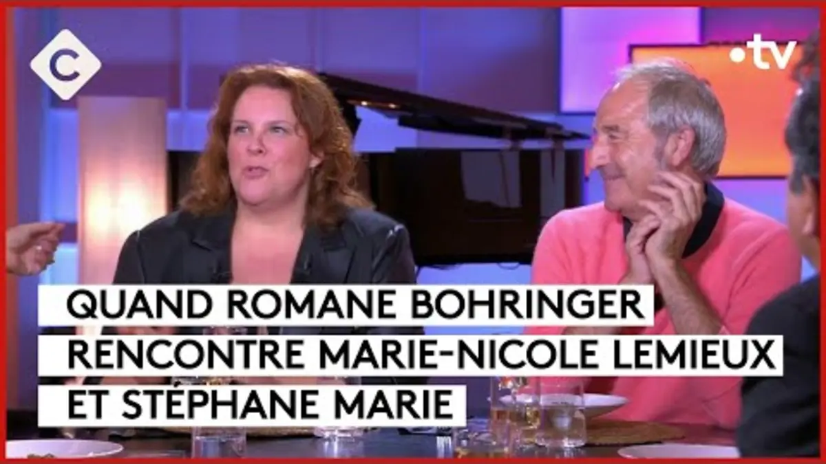 replay de Romane Bohringer, Stéphane Marie et Marie-Nicole Lemieux - C à vous - 02/10/2023