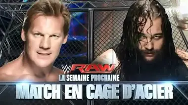 RTL9 RAW CHRIS JERICHO VS BRAY WYATT STEEL CAGE MATCH