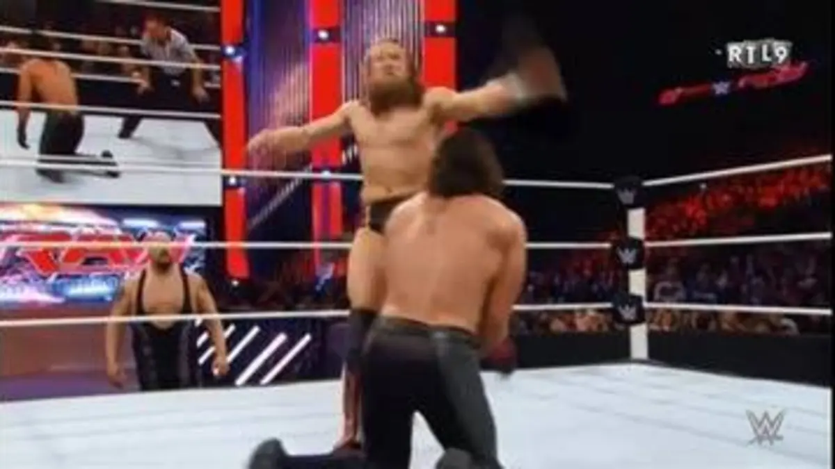 replay de RTL9 RAW DANIEL BRYAN VS SETH ROLLINS