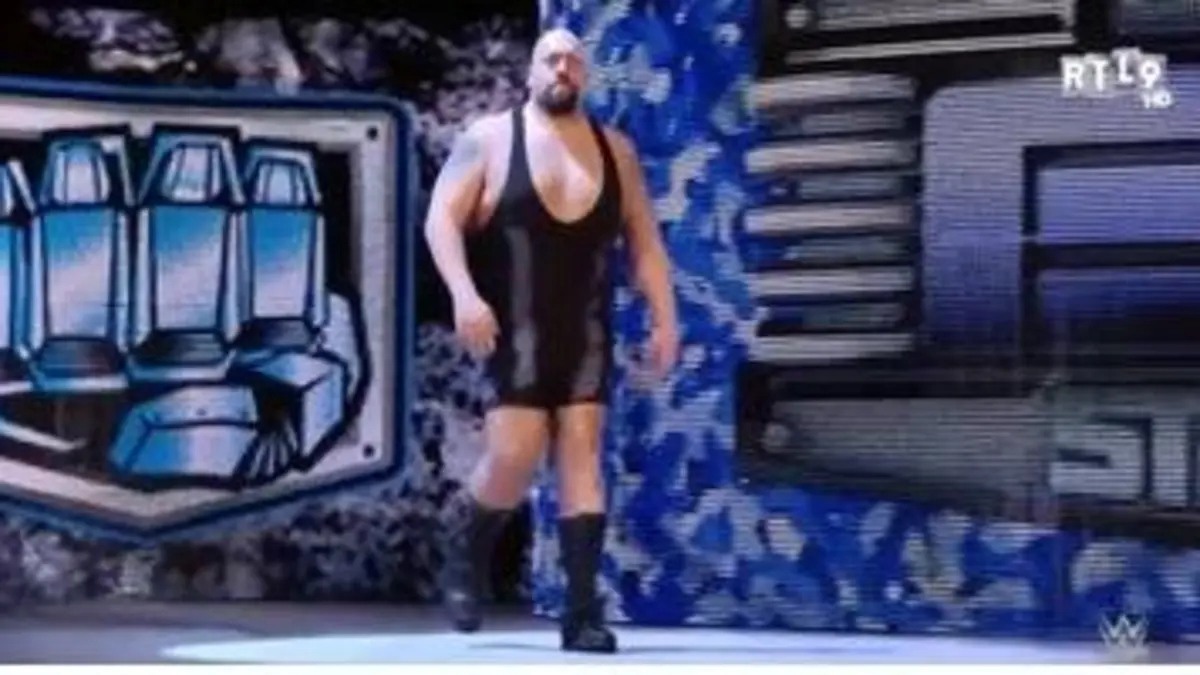 replay de RTL9 RAW DEAN AMBROSE VS BIG SHOW