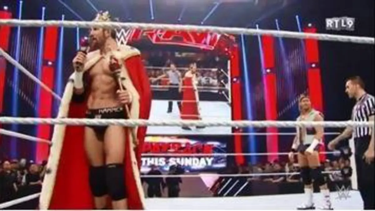 replay de RTL9 RAW DOLPH ZIGGLER VS KING BARRET