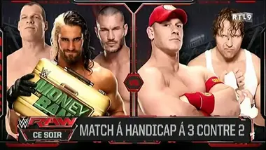 RTL9 RAW HANDICAP MATCH A 3 CONTRE1