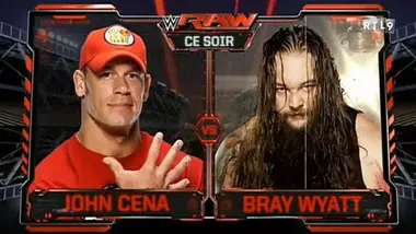 RTL9 RAW JOHN CENA VS BRAY WYATT
