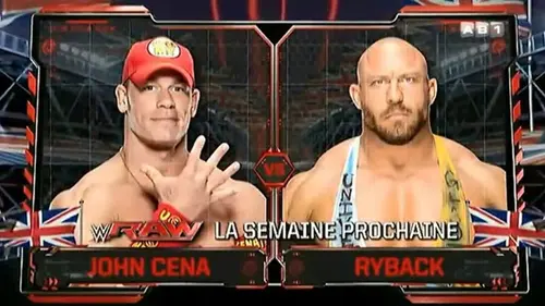 replay de RTL9 RAW JOHN CENA VS RYBACK
