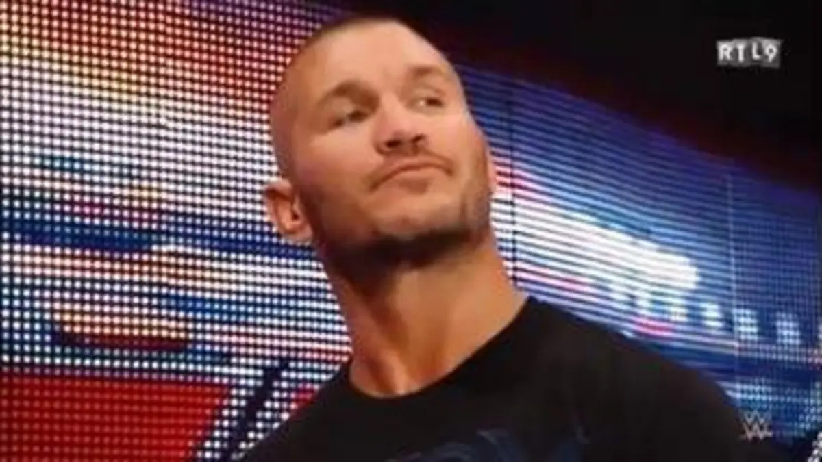 RTL9 RAW RANDY ORTON VS KANE