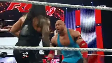 RTL9 RAW RYBAXEL VS ROMAN REIGNS