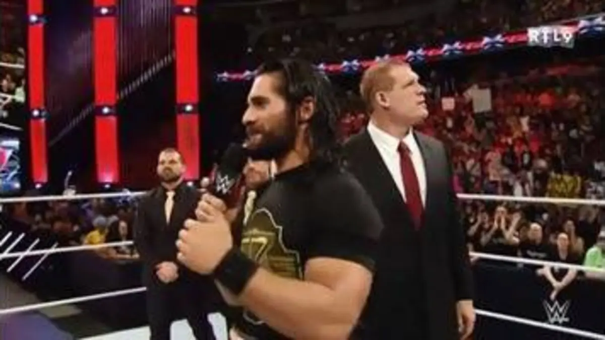 replay de RTL9 RAW SETH ROLLINS RESERVE UNE SUPRISE