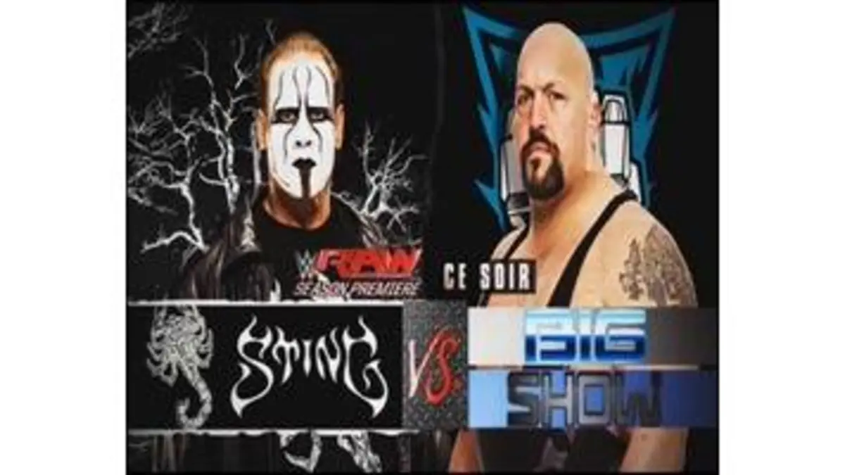 replay de RTL9 RAW STING VS BIG SHOW