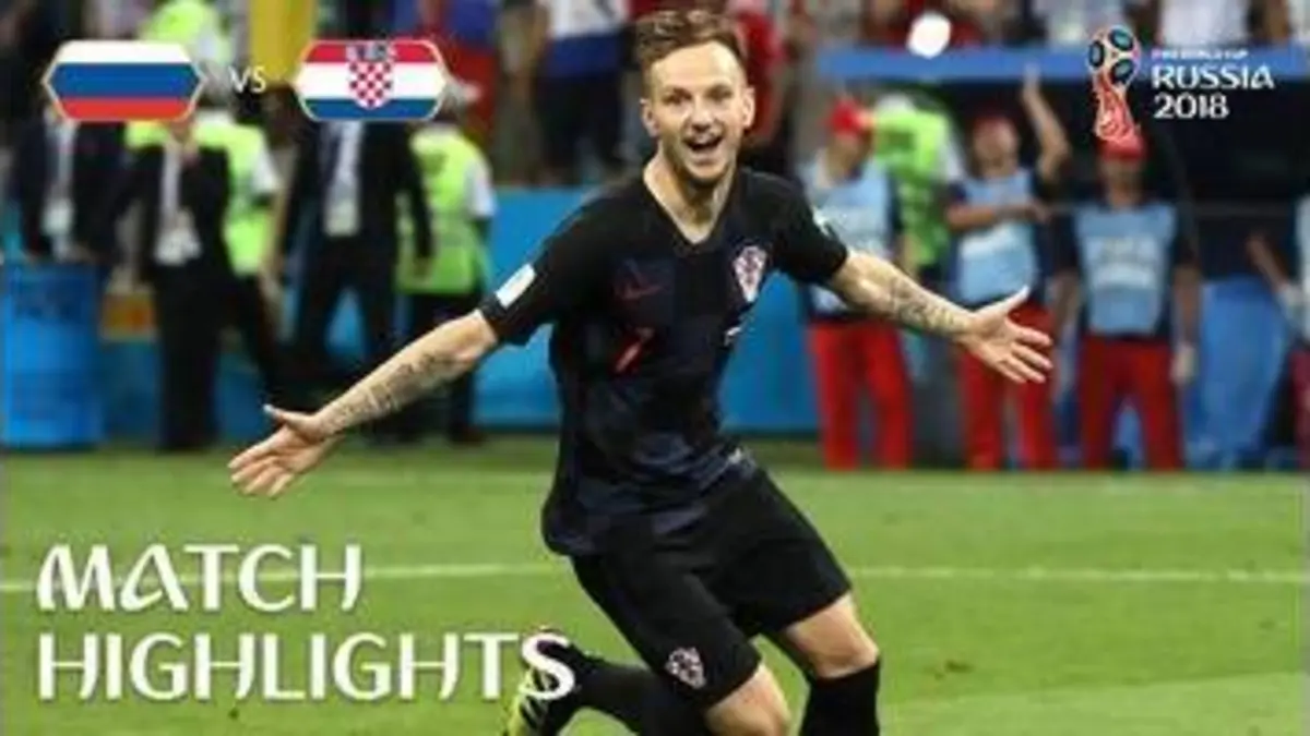 replay de Russia v Croatia - 2018 FIFA World Cup Russia™ - Match 59
