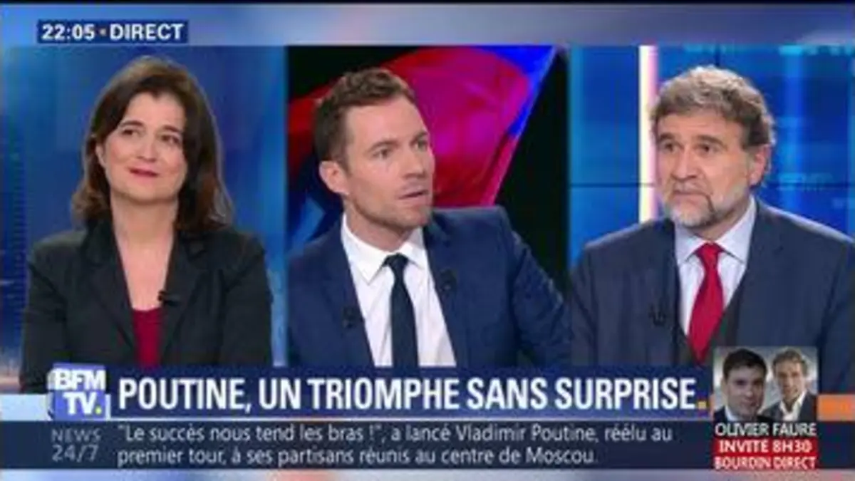replay de Russie: Vladimir Poutine réélu pour un quatrième mandat (1/3)