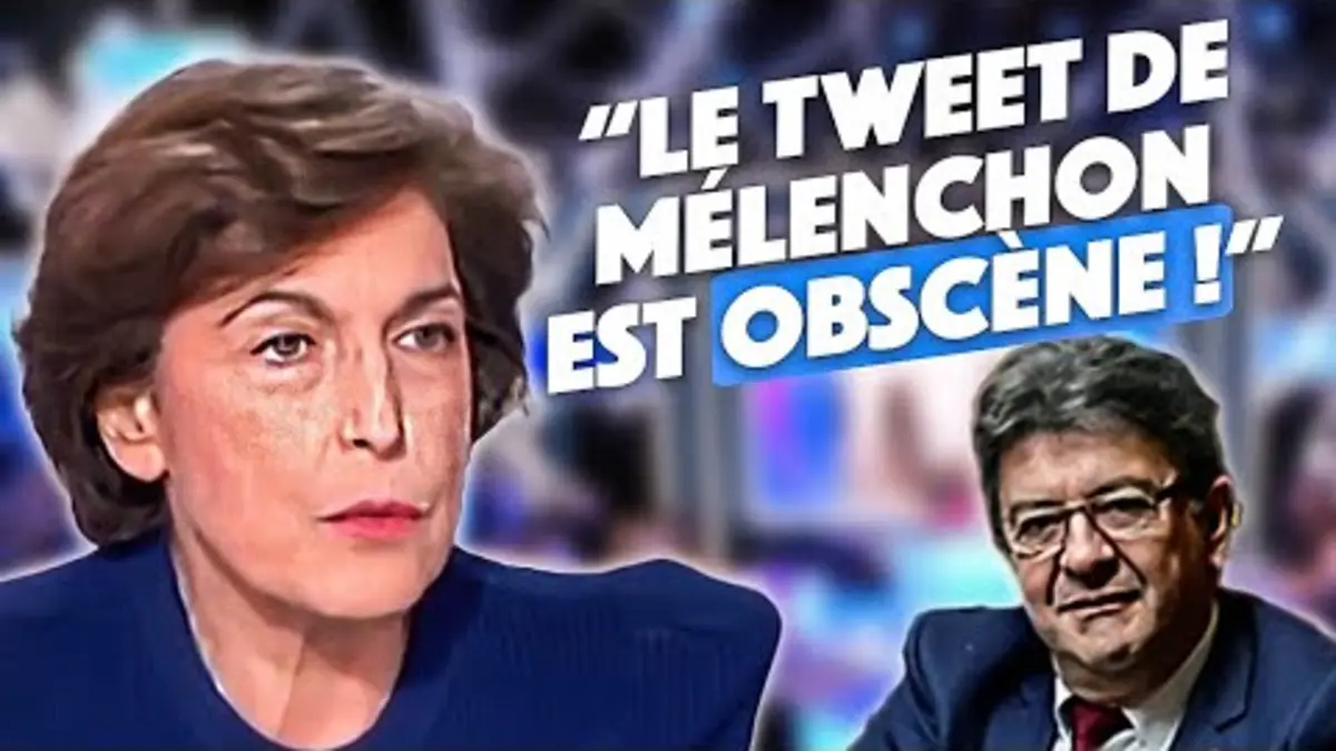 replay de Ruth Elkrief placée sous protection policière après un tweet de Jean-Luc Mélenchon !