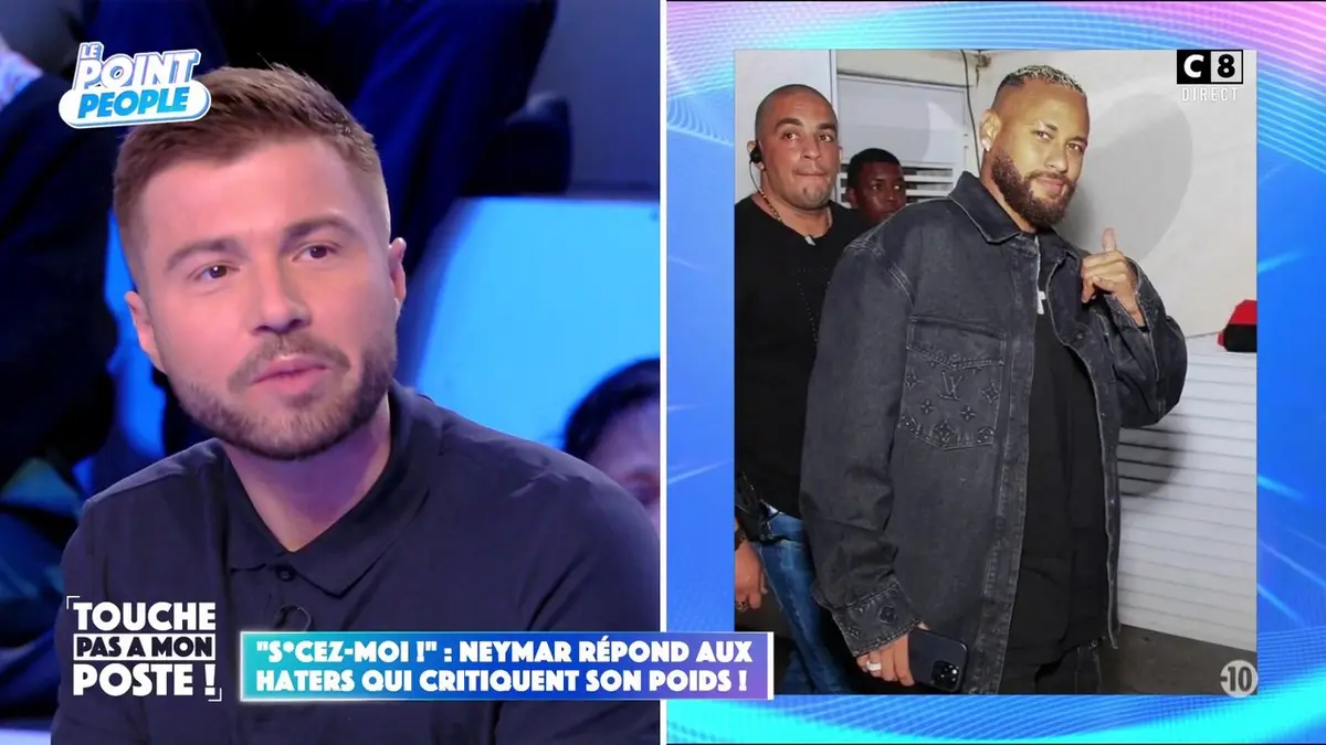 replay de "S*cez-moi" : Neymar répond aux haters qui critiquent son poids !