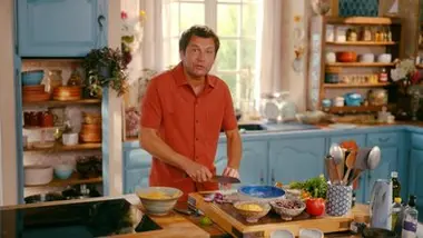 Salade de poulet comme un tacos