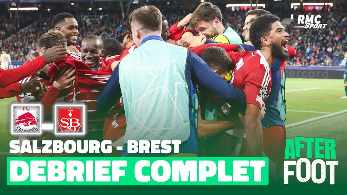 replay de Salzbourg 0-4 Brest : le débrief complet de l'exploit des Bretons