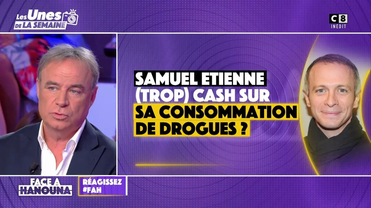 replay de Samuel Étienne (trop) cash sur sa consommation de drogues ?