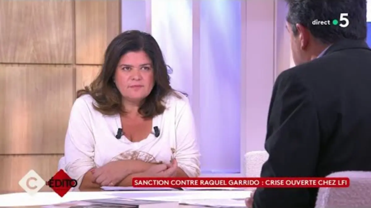 replay de Sanction contre Raquel Garrido : crise ouverte chez LFI - L’Édito - C à vous - 07/11/2023