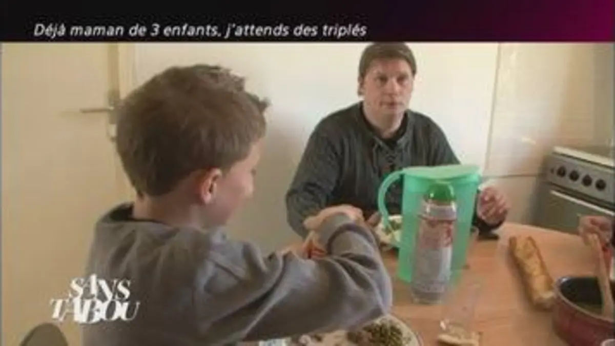 replay de SANS TABOU - DEJA MAMAN DE 3 ENFANTS, J'ATTENDS DES TRIPLES