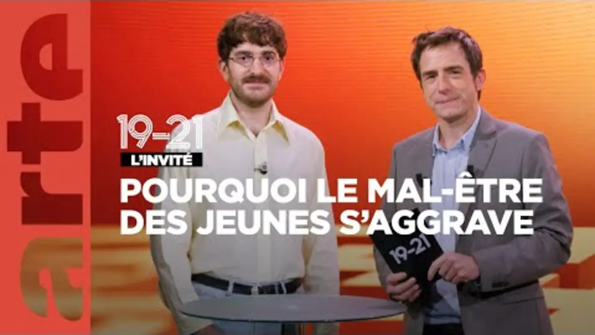 replay de Santé mentale : pourquoi le mal-être des jeunes s’aggrave | 19-21 | ARTE