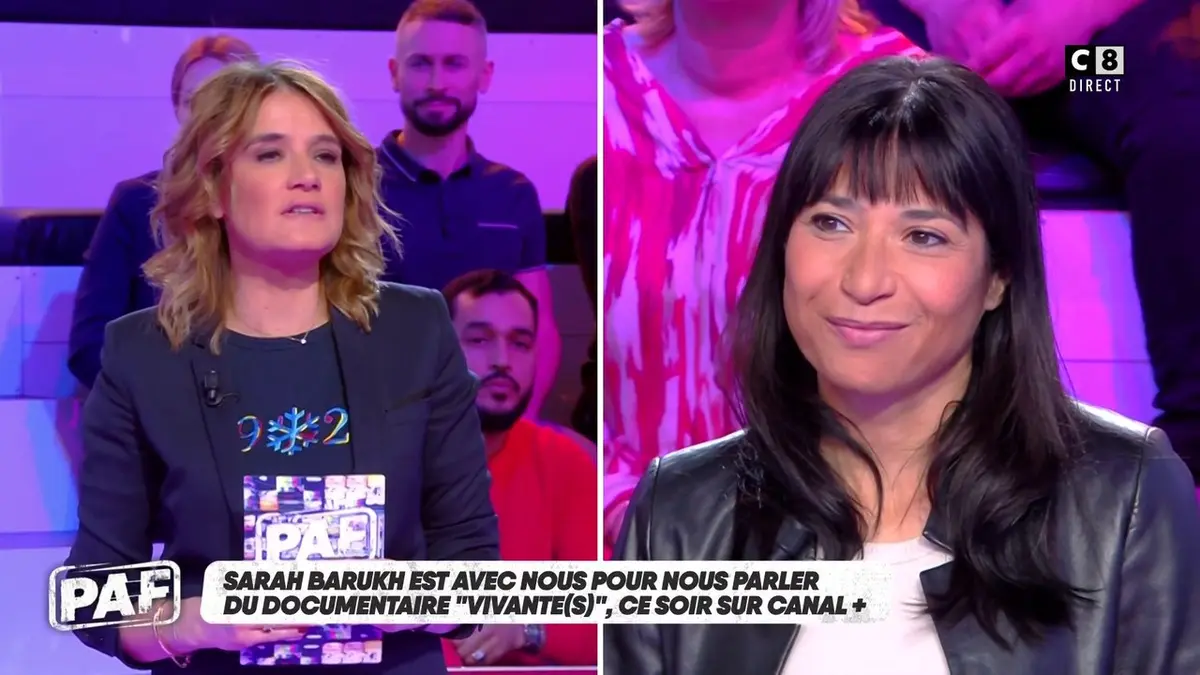 replay de Sarah Barukh ("Vivante(s)") témoigne dans PAF
