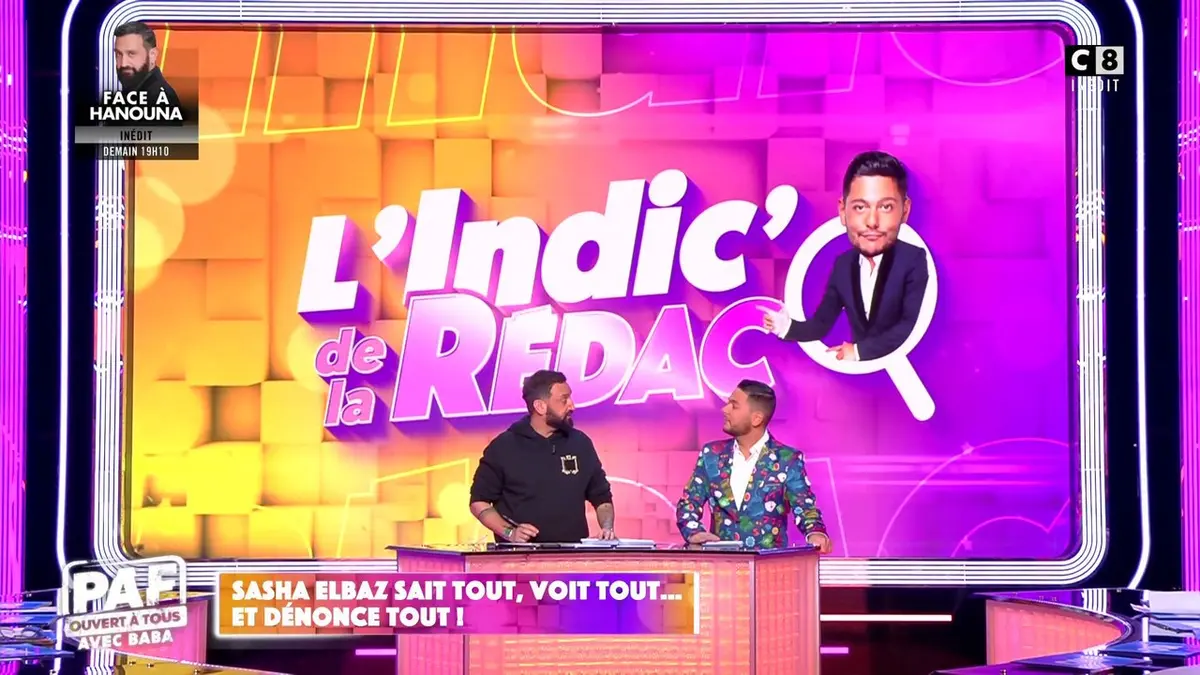 replay de Sasha Elbaz sait tout, voit tout... Et dénonce tout !