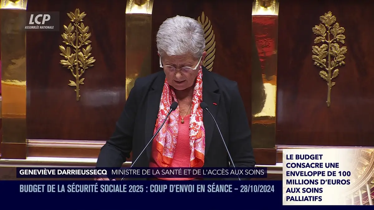 replay de Séance publique à l'Assemblée nationale - Budget de la sécurité sociale 2025 : coup d'envoi en séance - 28/10/2024
