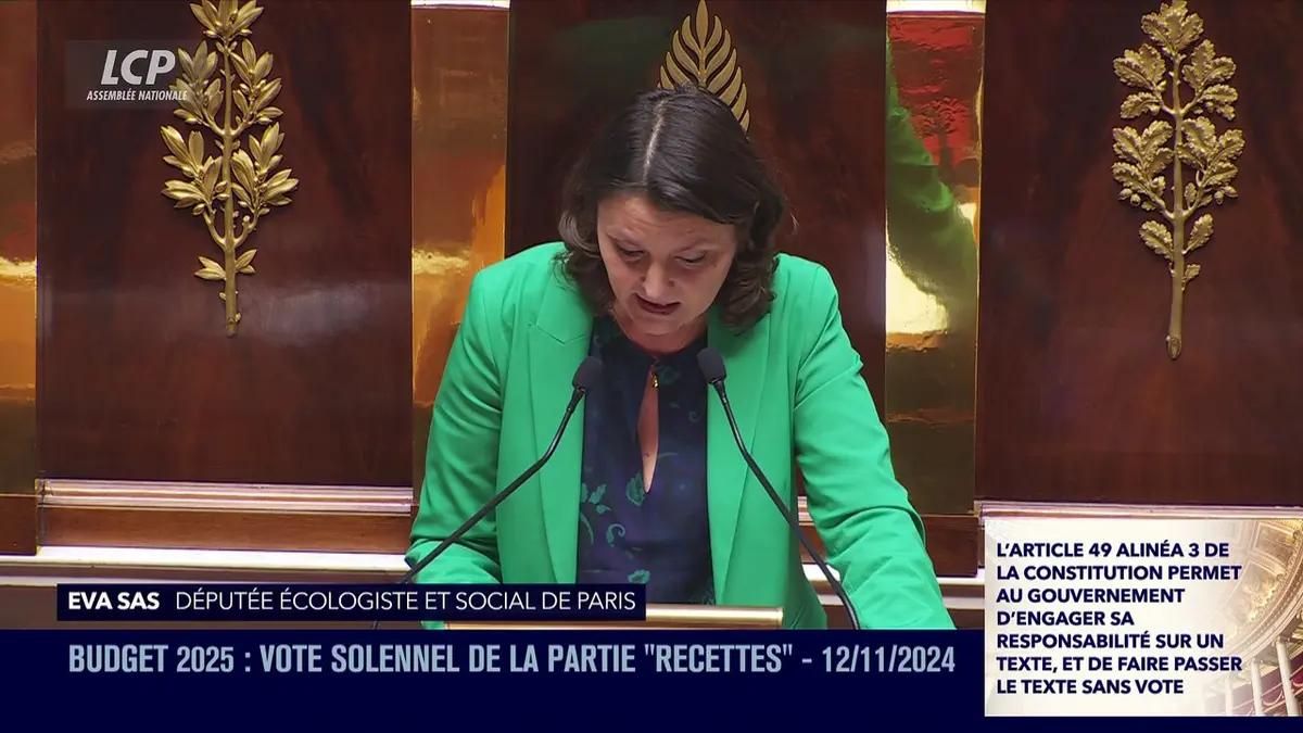 replay de Séance publique à l'Assemblée nationale en direct - Budget 2025 : l'Assemblée nationale a rejeté la partie "recettes" - 12/11/2024