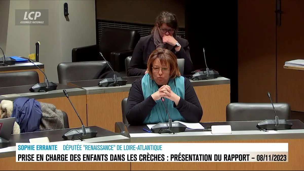 replay de Séance publique à l'Assemblée nationale - Prise en charge des enfants dans les crèches : le rapport d'information - 08/11/2023