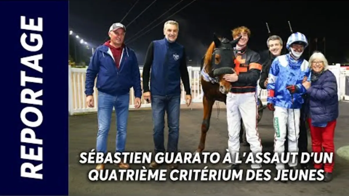 replay de SÉBASTIEN GUARATO À L'ASSAUT D'UN QUATRIÈME CRITÉRIUM DES JEUNES AVEC MAESTRO RIVER