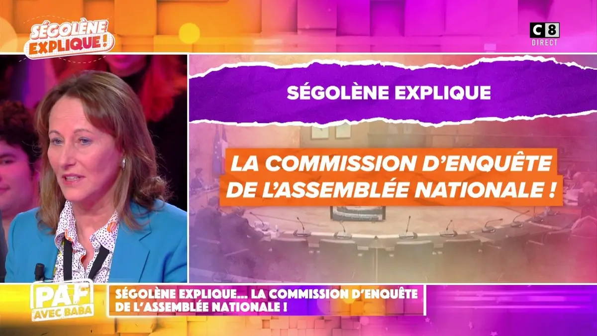 replay de Ségolène explique : la commission d'enquête de l'Assemblée nationale !