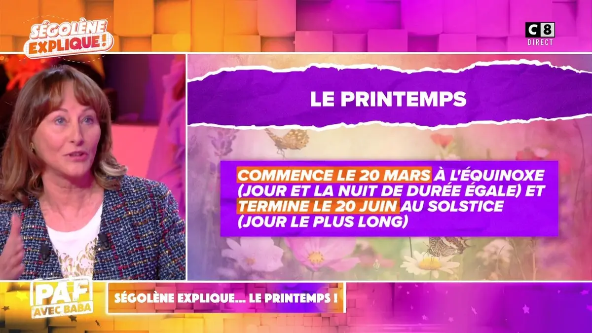 replay de Ségolène explique : le printemps !