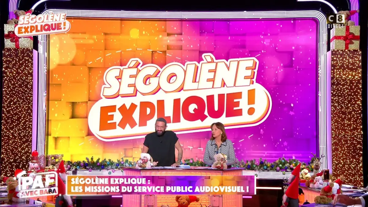 replay de Ségolène Royal explique le Service Public de l'Audiovisuel !