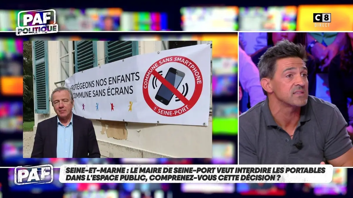 replay de Seine-et-Marne: un maire veut interdire les portables dans l'espace public