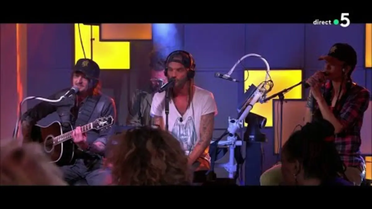 replay de Shaka Ponk - “I’m picky - unplugged” - Live - C à vous - 22/04/2024