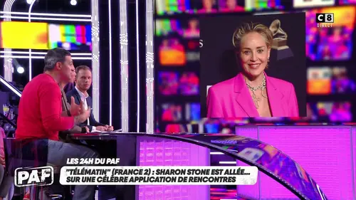 replay de Sharon Stone est allée sur une célèbre application de rencontres !