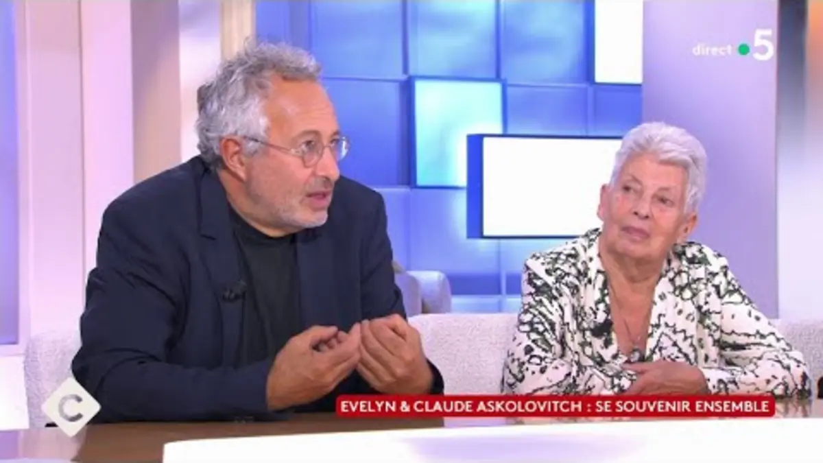replay de Shoah : la transmission impossible - Evelyn & Claude Askolovitch - C à Vous - 12/10/2023