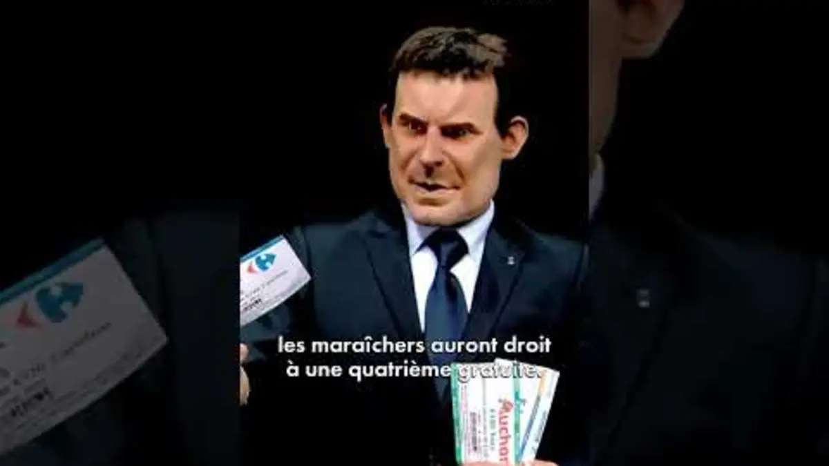 replay de Si avec ça les agriculteurs ne sont pas contents… #Humour #Shorts #LesGuignols