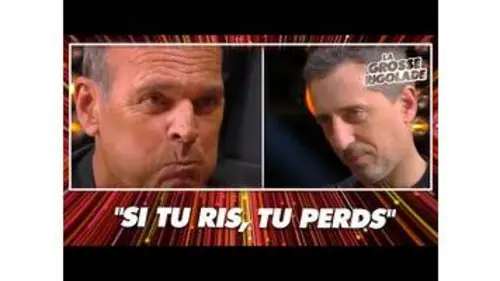replay de "Si tu ris, tu perds" dans La Grosse Rigolade avec Gad Elmaleh, Laurent Baffie, Chantal Ladesou