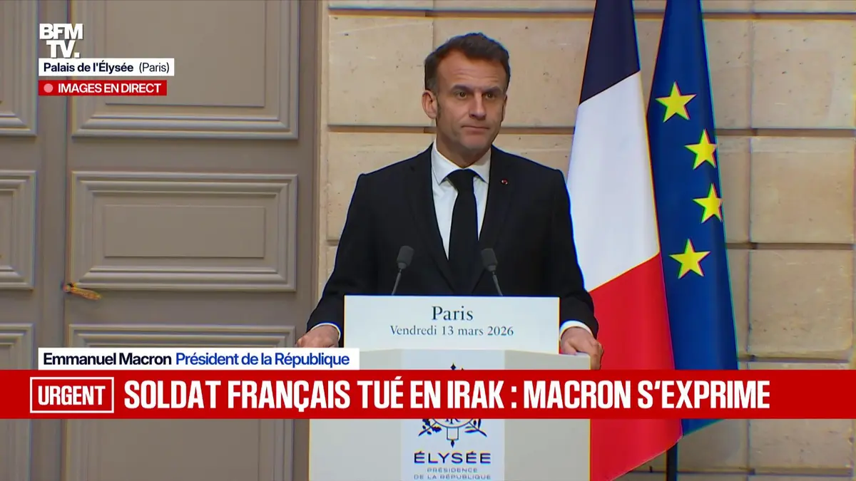 Soldat français tué en Irak : Emmanuel Macron…