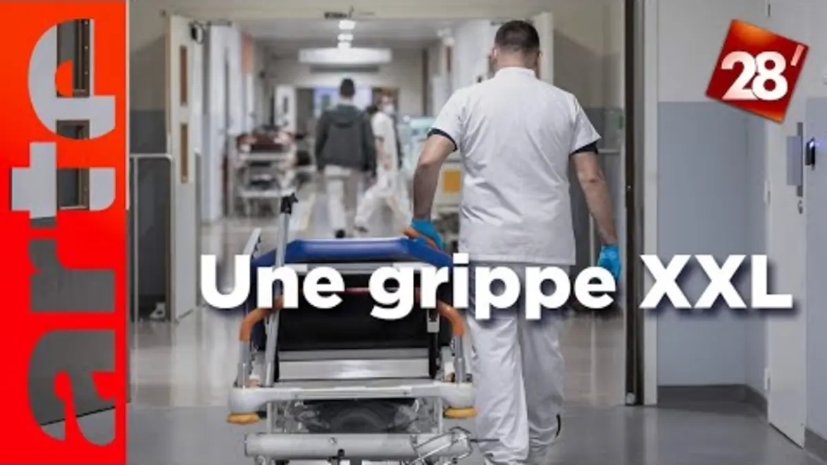 replay de Sommes-nous démunis face à la grippe ? | 28 minutes | ARTE