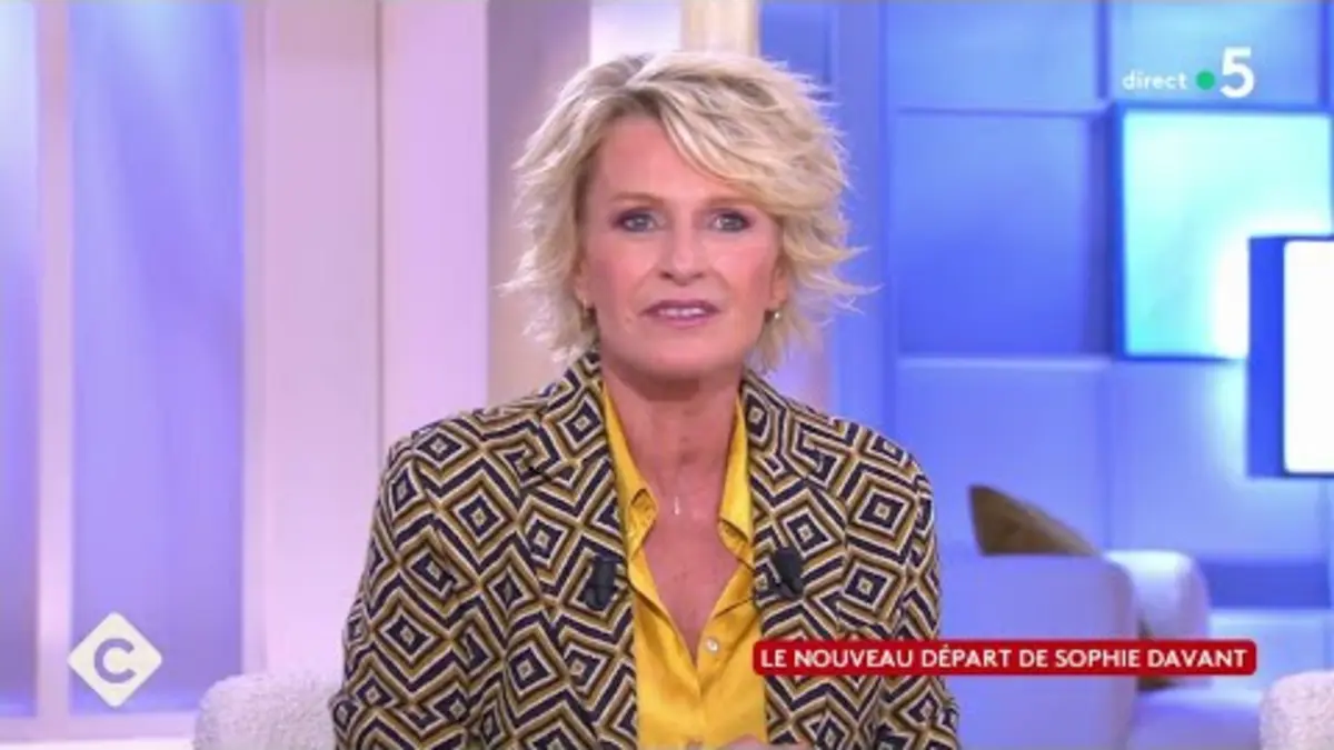 replay de Sophie Davant, l’âge de grâce - C à Vous - 13/10/2023